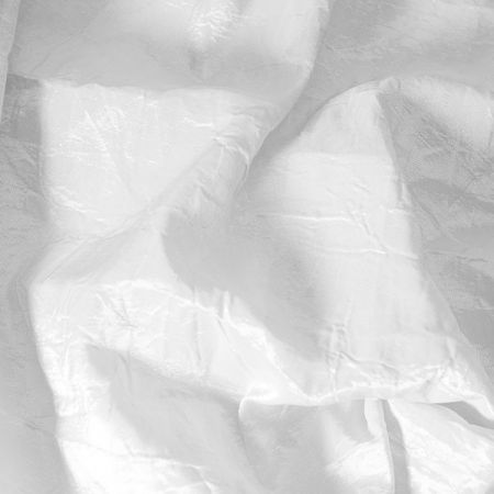 Taft kreš jemný bílý