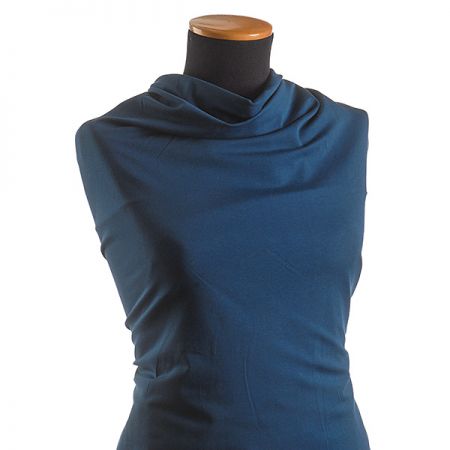 Úplet letní bavlna tmavší tyrkysový