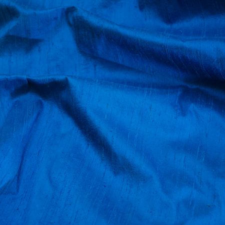 Šantung jednobarevný královská modrá  II.jakost