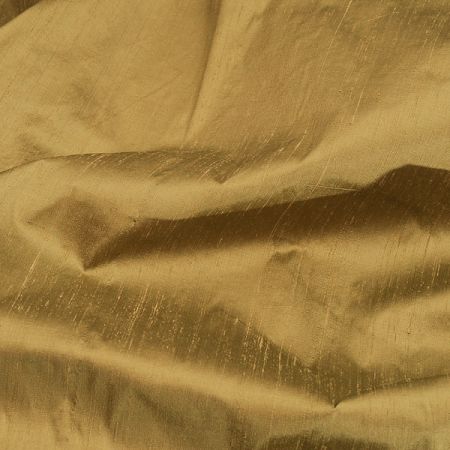 Šantung jednobarevný zlatobéžový šanžán