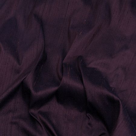 Šantung jednobarevný temně modrofialový