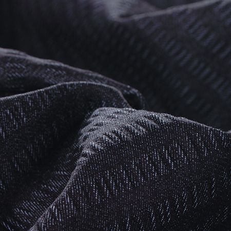 Riflovina pruhy černá/šedá