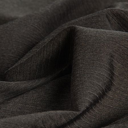 Štová látka viskoza směs kreš hnědošedá