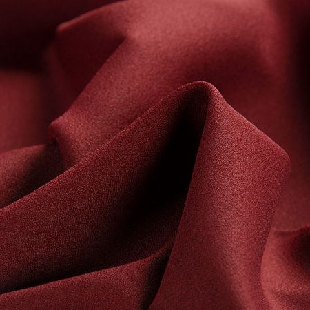 Žoržet šatový vínově červený