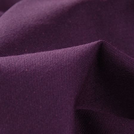 Pružná látka bavlna směs matná tm. vínová