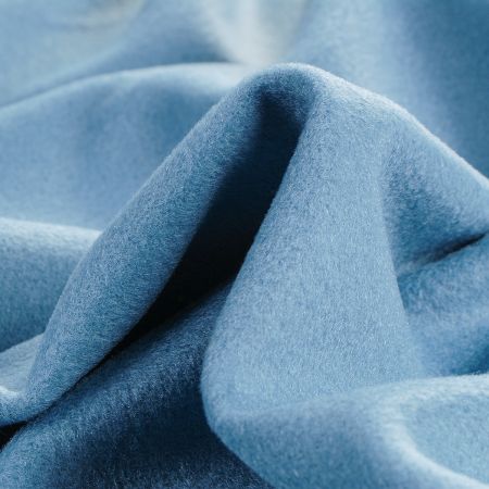 Flauš vlna směs kašmír jenas modrá