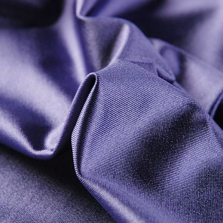 Úplet imitace plavkoviny jemný lesk fialový tmavý