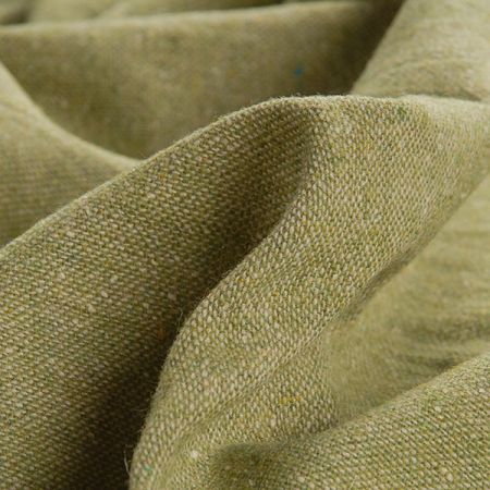 Vlněná látka tvíd kostýmovka světle zelená