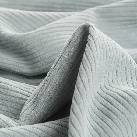 Manšestr pružný polyester směs mint