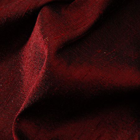Šantung jednobarevný vínovočerný