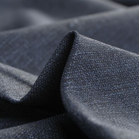 Bavlněné plátno modrý melír