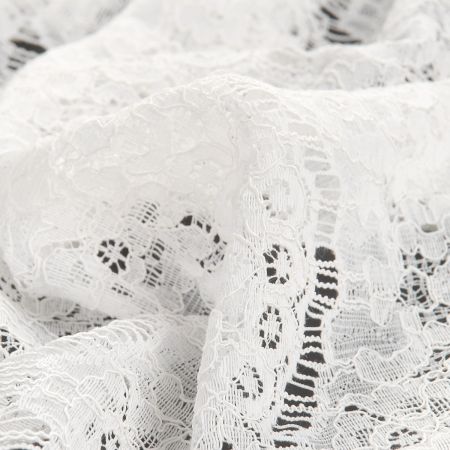 Krajka na mantilu vlnky slonová kost