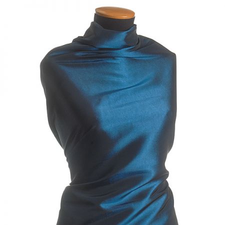 Taft  šanžán modročerný