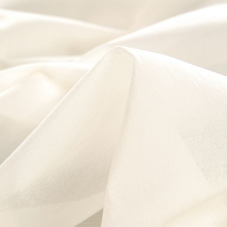 Organza pružná směs viskoza hedvábí smetanová