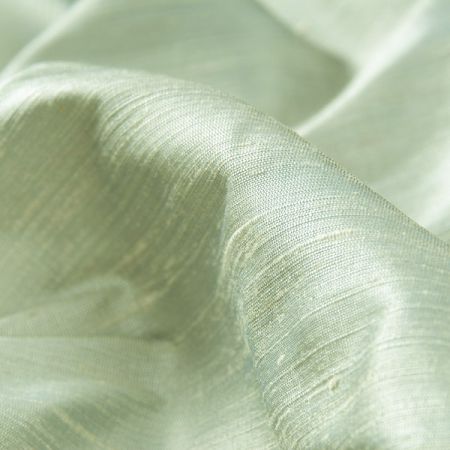 Šantung jednobarevný pastel sv.zelená