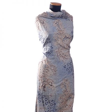 Efektné pružná látka plastický vzor / tlač