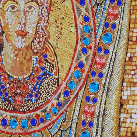 Hedvábný satén mozaika