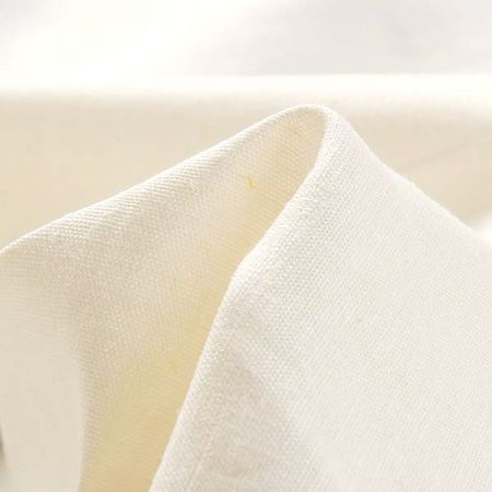 Len pružný viskoza směs slonová kost