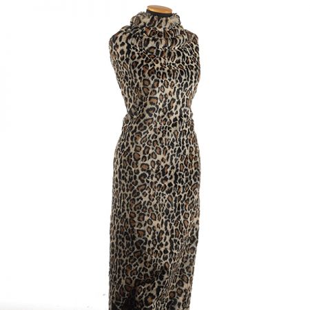 Imitace zvířecí srsti gepadr nízký vlas