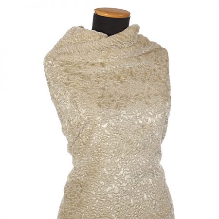 Imitace kožešiny persián slonová kost