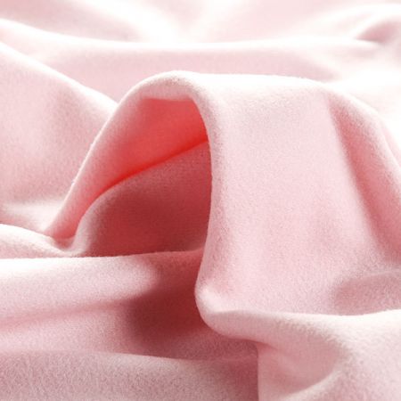 Flauš oboustranný pastel světle růžový