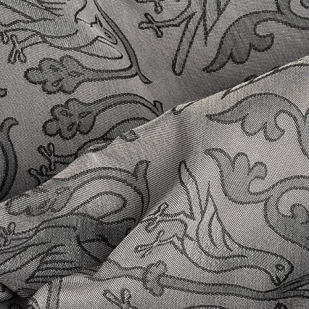 Replika historické tkaniny Arras růžovošedá