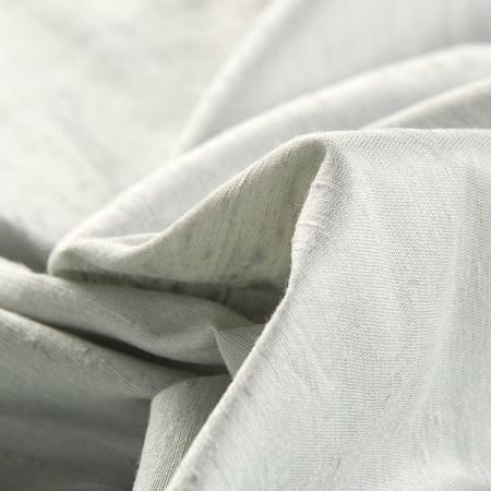 Šantung jednobarevný matný šedozelený  II.jakost