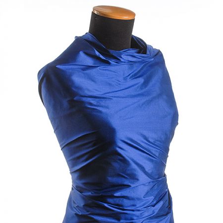 Šantung jednobarevný jemný nivea modrý