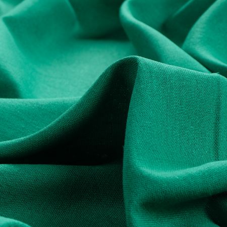 Len pružný viskoza směs sytě zelený