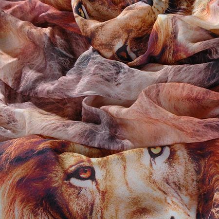 Exkluzivní látka směs vlna merino/angora lev