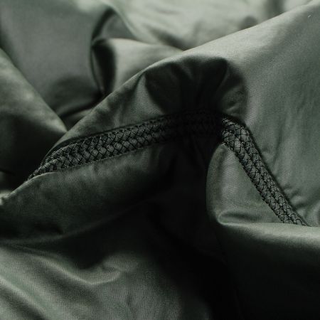 Prošev zateplená podšívka zdobný pruh tm. zelený