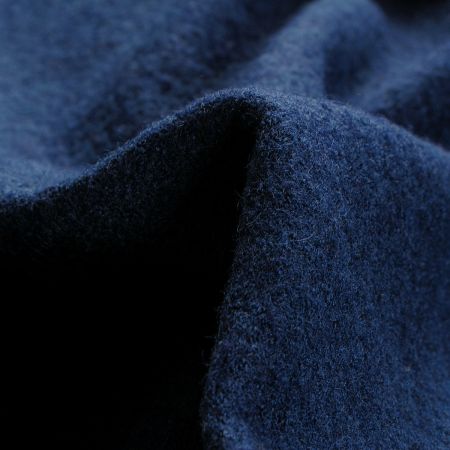 Vařená vlna tmavě modrá