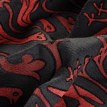 Replika historické tkaniny Arras růžová/modrá