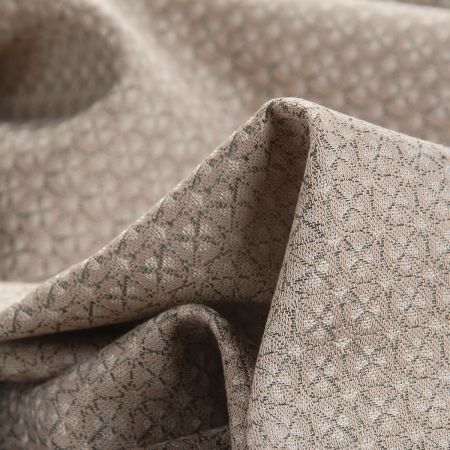 Brokát jemný viskoza směs drobný květ