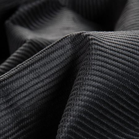 Manšetr jednobarevný temně šedý