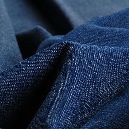 Riflovina pružná tm. modrá/sv.modrá