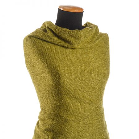 Kostýmová látka Art Fabrics mohér/vlna sv.zelená