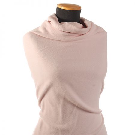 Flauš směs vlna/kašmír pastel růžová