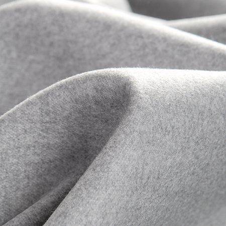 Flauš vlna směs světle šedý