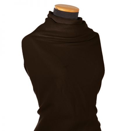 Flauš vlna směs hnědé barvy