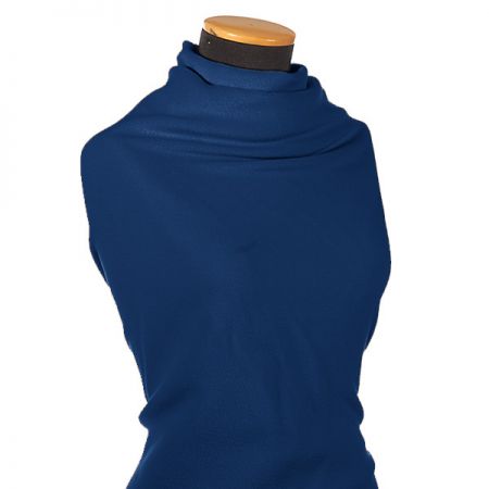 Flauš vlna směs modrý