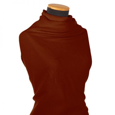 Flauš vlna směs jahodově červené barvy