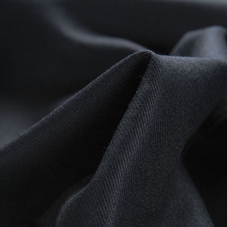 Kostýmová viskozová látka UNI tm.modrá