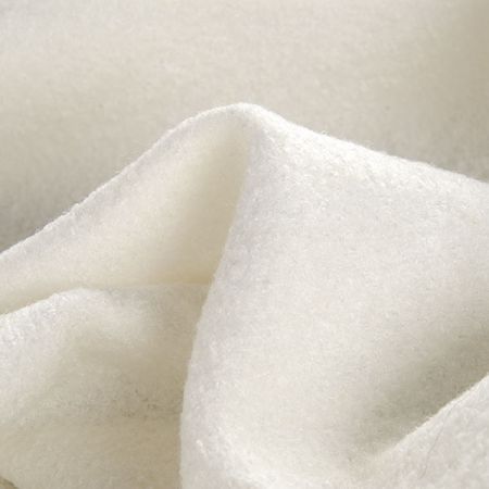 Vlněný teplejší buklé úplet slonová kost