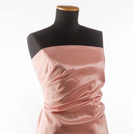 Taft pastel broskvová