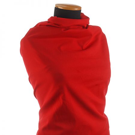 Bavlněná látka červená