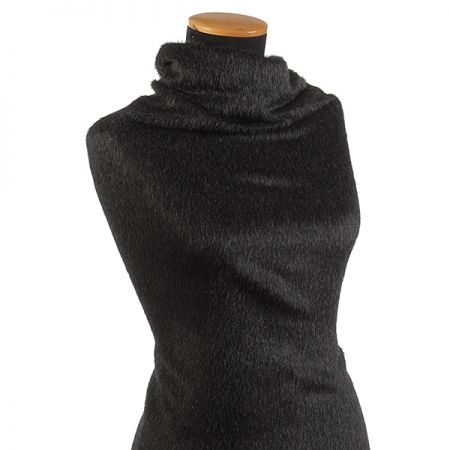 Cibelín kašmír/vlna směs černošedá krátký vlas