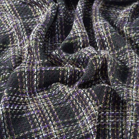 Látka na kostým imitace ručně tkané metráže