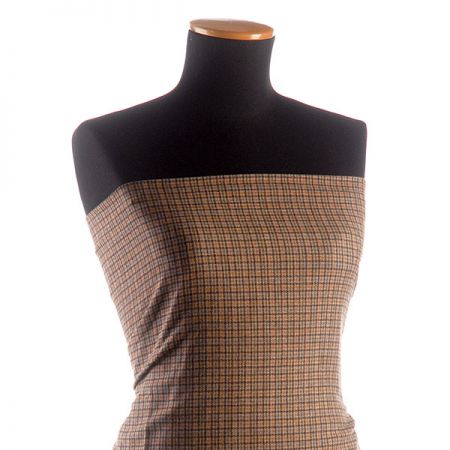 Kostýmová látka Esterházy hnědobéžová