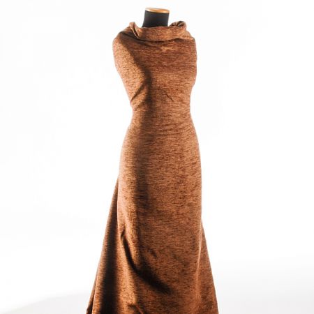 Žinylková látka Art Fabrics hnědá 